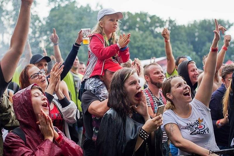 Poděbradský festival Barvy léta v roce 2019.