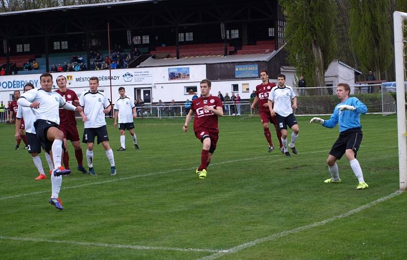 Fotbalisté poděbradské Bohemie prohráli doma s Čelákovicemi 0:2.