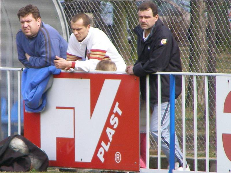 Z divizního fotbalového utkání Union Čelákovice - Teplice B (1:2)