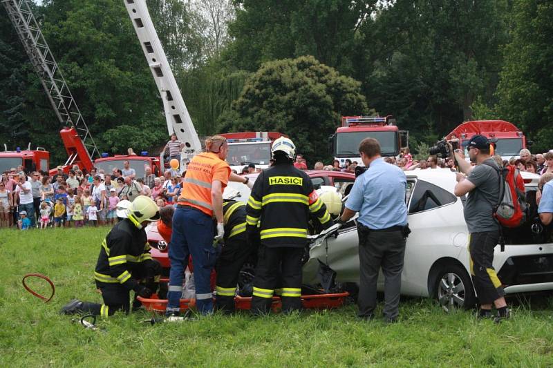 Den záchranářů 2014 v Poděbradech.