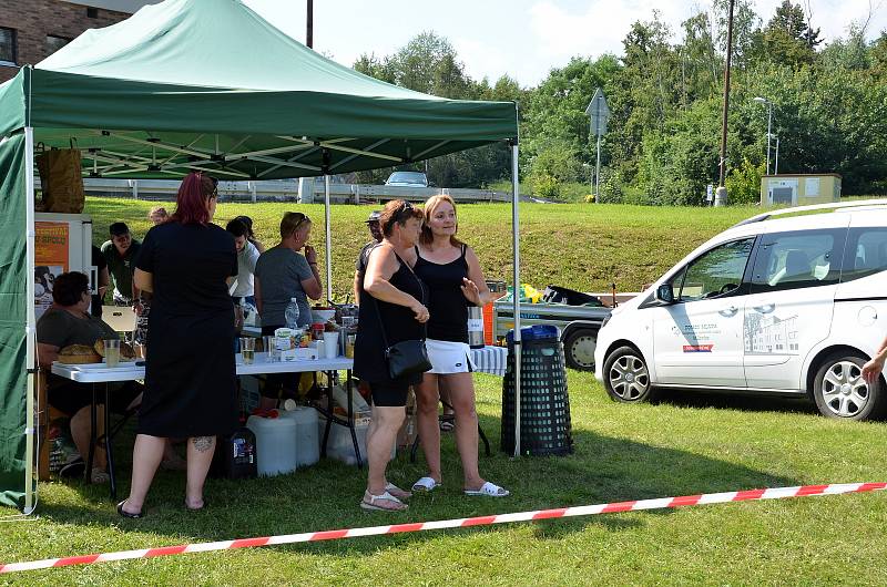 Z 9. ročníku charitativního hudebního festivalu Žijme tu spolu.