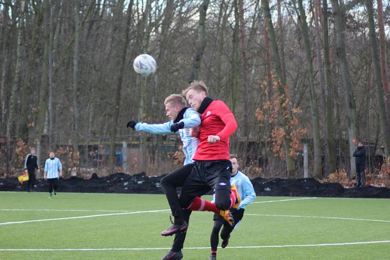 Z přípravného fotbalového utkání Bohemia Poděbrady - Ostrá (0:4)