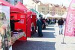 Food festival částečně připomínající farmářský trh se konal v sobotu na nymburském náměstí