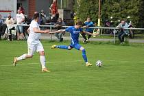 Z fotbalového utkání I.A třídy Sokoleč - FC Mělník (8:0 nedohráno)