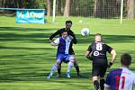 Z fotbalového utkání I.A třídy Slovan Poděbrady - Pšovka Mělník