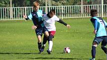 Dorostenecké okresní derby krajského přeboru vyhráli mladíci Ostré, doma porazili Poděbrady 2:0