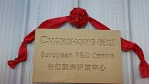 Výzkumné a vývojové ccentrum Changhong bylo slavnostně otevřeno