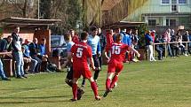 Z fotbalového utkání I.A třídy Sokoleč – Český Brod B 0:2