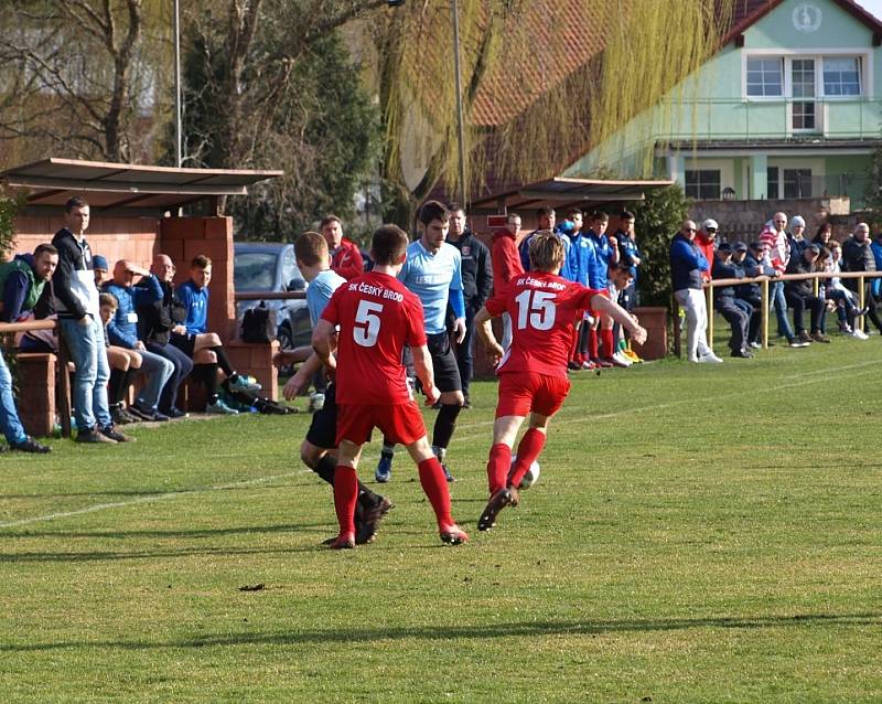 Z fotbalového utkání I.A třídy Sokoleč – Český Brod B 0:2