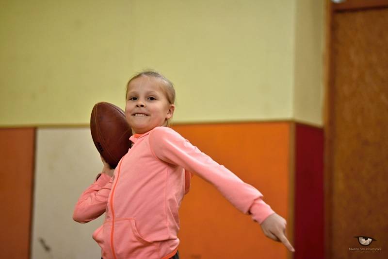 Novou sportovní disciplínu zkoušeli na Tyršově škole.