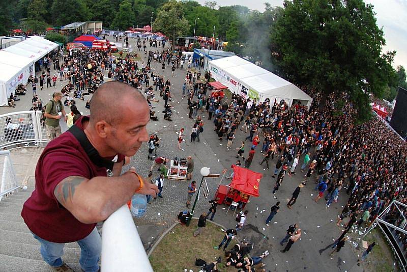 Metalový festival Sonisphere se letos z Milovic stěhoval na pražské Výstaviště