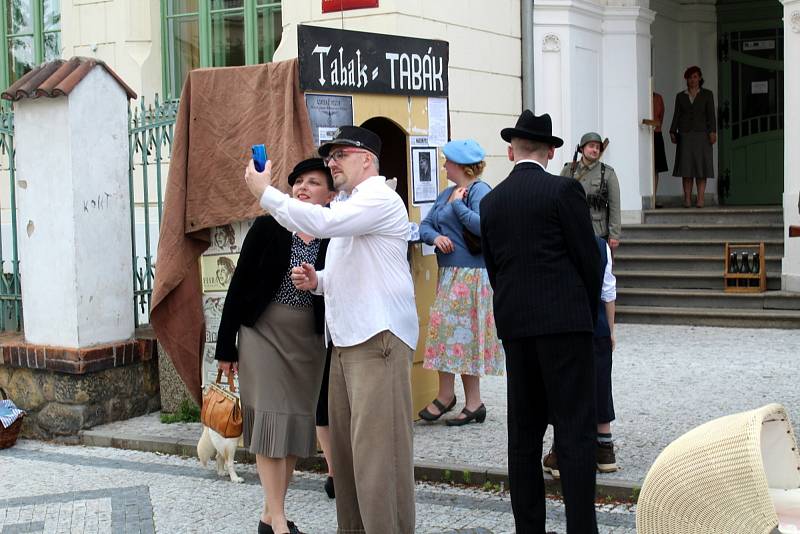 Nymburští filmaři točí hraný dokument o událostech v Nymburce z roku 1945.