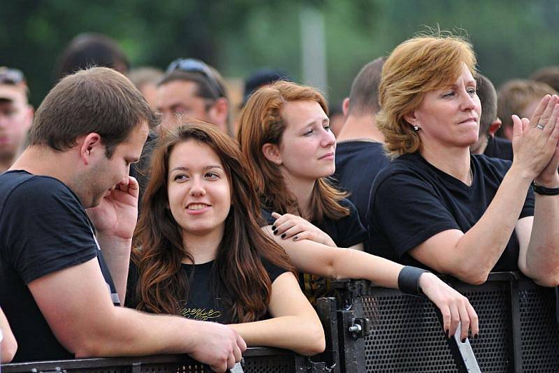 Metalový festival Sonisphere se letos z Milovic stěhoval na pražské Výstaviště