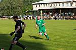 Z fotbalového utkání Postřižinského okresního přeboru Přerov nad Labem - Bohemia Poděbrady B (1:0)