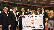 Nymburk získal v Bruselu ocenění Město sportu 2014