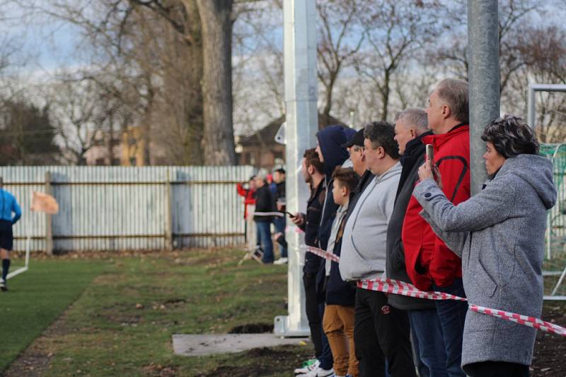 Z fotbalového utkání I.A třídy Bohemia Poděbrady - Záryby (1:2)