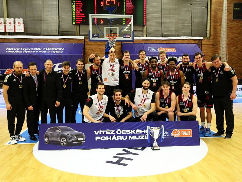 Z finále basketbalového Českého poháru Nymburk - Kolín