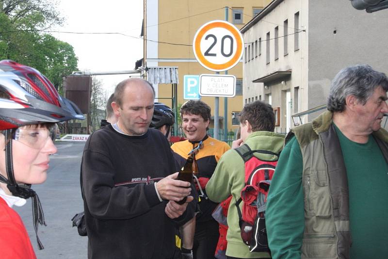 Třetí Cyklootvírák nymburského pivovaru.