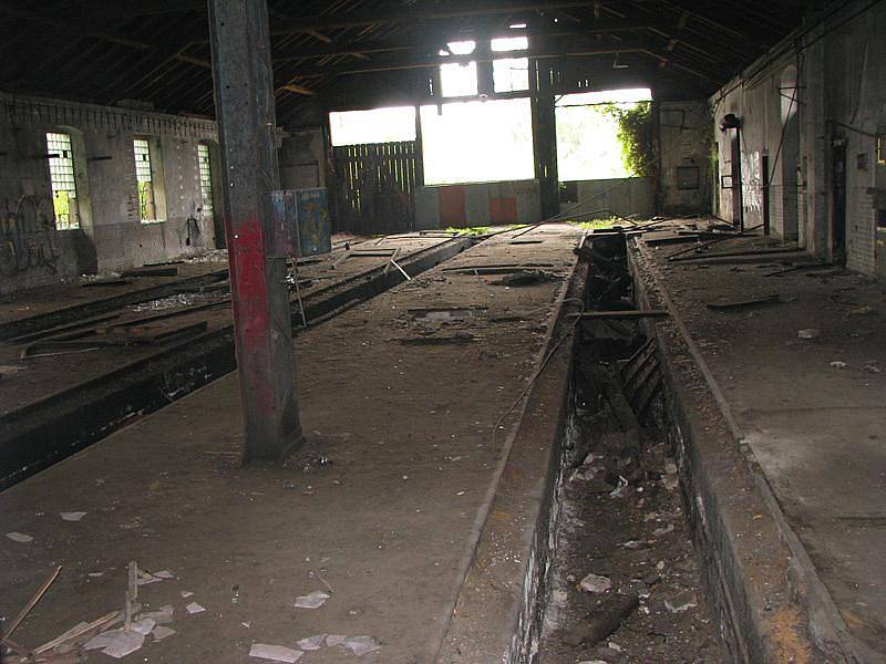 Bývalá výtopna lokomotiv u nymburského sídliště