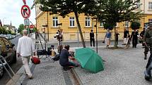 Nymburští filmaři točí hraný dokument o událostech v Nymburce z roku 1945.