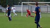 Z fotbalového utkání I.A třídy Bohemia Poděbrady - Divišov (2:1)