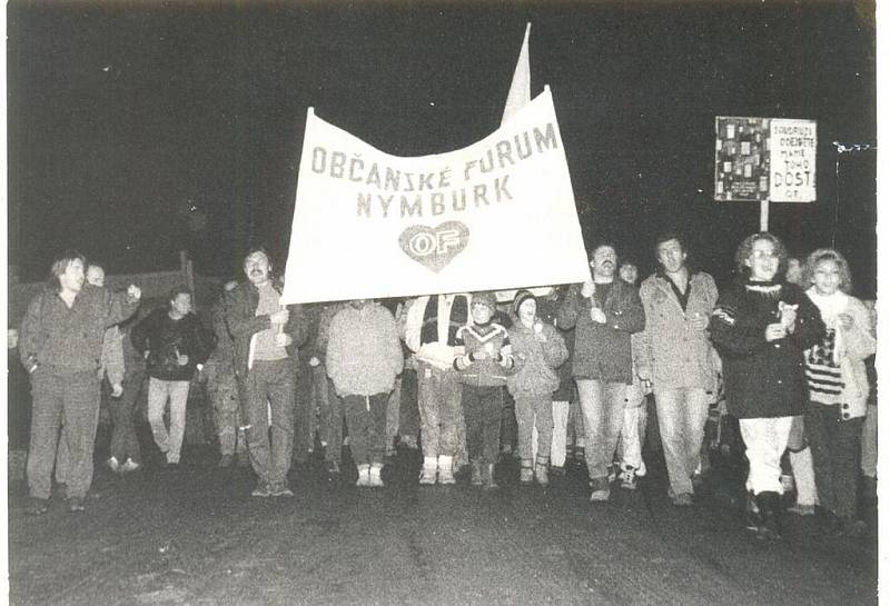 Listopad 1989 na Nymbursku