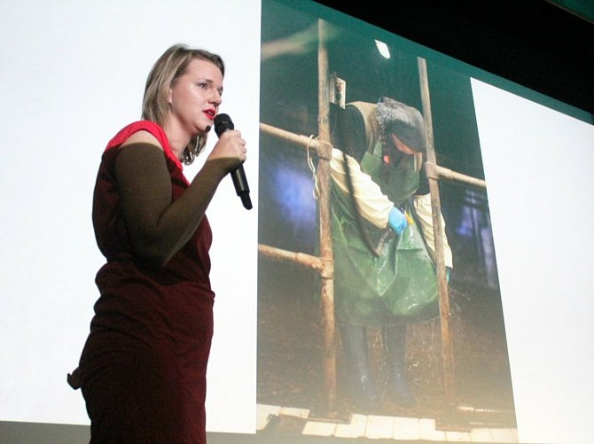 Foodblogerka Anna Grosmanová a její prezentace.
