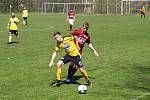 Z fotbalového utkání krajského přeboru Poříčí nad Sázavou - Bohemia Poděbrady (2:1)