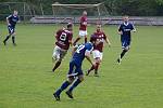 Z fotbalového utkání krajského přeboru Bohemia Poděbrady - Velim (1:1, na penalty 4:3)