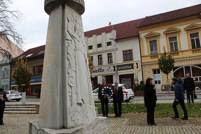 Oslavy vzniku Československa v Lysé.