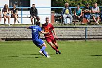 Z fotbalového utkání I.A třídy Slovan Poděbrady - Lysá nad Labem (3:2)