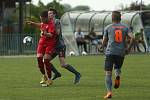 Z fotbalového utkání turnaje Sokoleč cup Velim - Slovan Poděbrady (3:1)