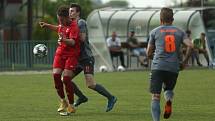 Z fotbalového utkání turnaje Sokoleč cup Velim - Slovan Poděbrady (3:1)