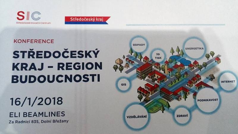 Konference „Středočeský kraj – region budoucnosti“.	