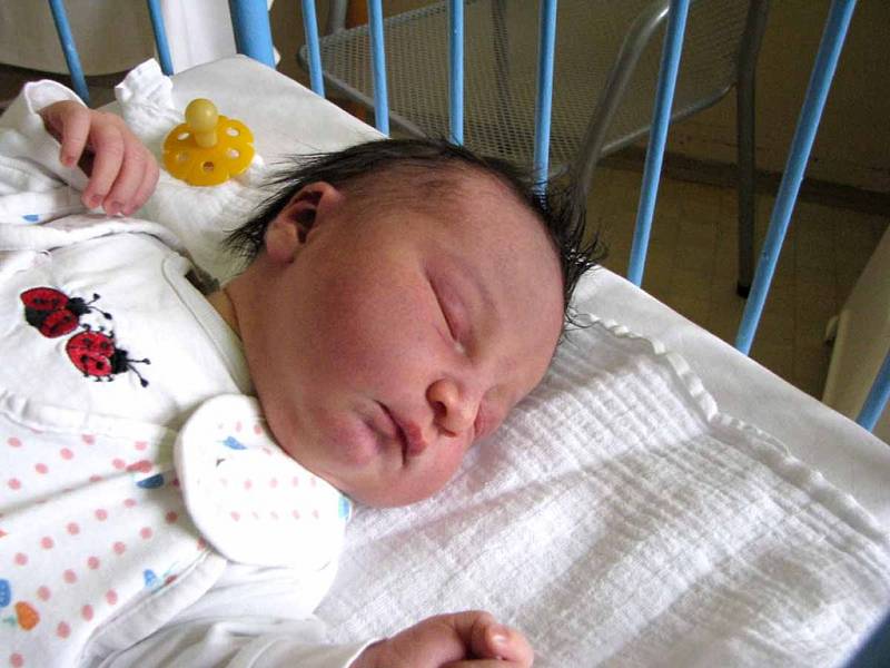 MILAN A PETRA MAJÍ TEREZKU. Terezka Červeňáková se mamince Petře narodila 12. února ve 14 hodin. Měřila 49 cm a vážila 3630 g. Doma ve Vrbové Lhotě se na obě těší tatínek Milan a čtyřletý Vojta.
