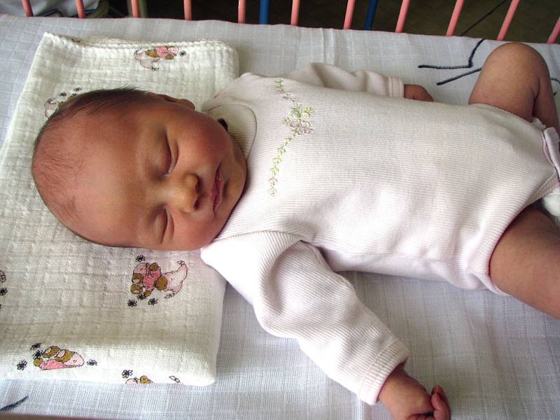 Po tatínkovi je prý malá Viktorie Rástočná, která se narodila v nymburské porodnici 24. února ve 3.32 hodin. Vážila 3 240 g a měřila 49 cm. Manželé Marcela a Jan Rástoční z Nymburka se na první miminko velmi těšili