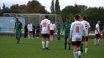 Z fotbalového utkání I.A třídy Polaban Nymburk - Bohemia Poděbrady (3:1)
