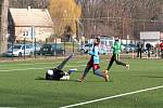 Z přípravného fotbalového utkání Bohemia Poděbrady - Polaban Nymburk (3:1)