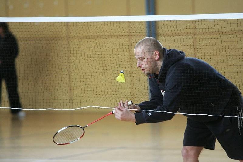 Z badmintonového klání v Nymburce