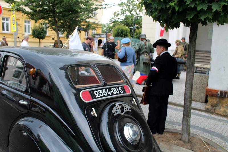 Nymburští filmaři točí hraný dokument o událostech v Nymburce z roku 1945.