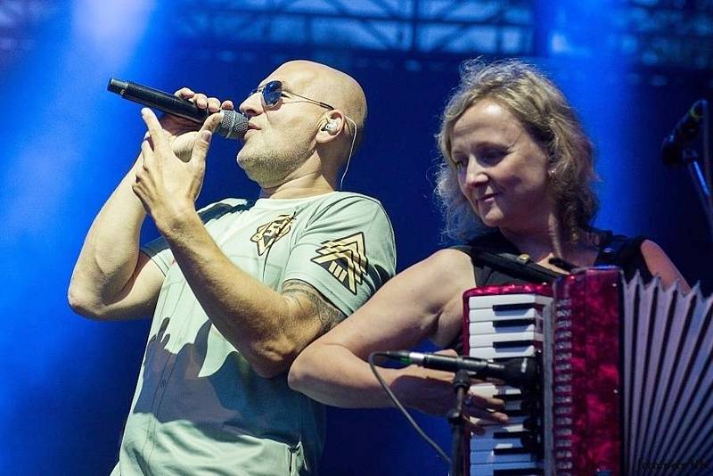 Poděbradský festival Barvy léta v roce 2019.