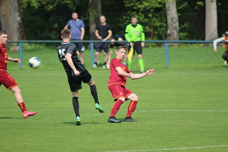 Z fotbalového utkání I.A třídy Slovan Poděbrady - Čáslav B