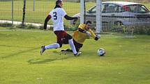 Dorostenecké okresní derby krajského přeboru vyhráli mladíci Ostré, doma porazili Poděbrady 2:0