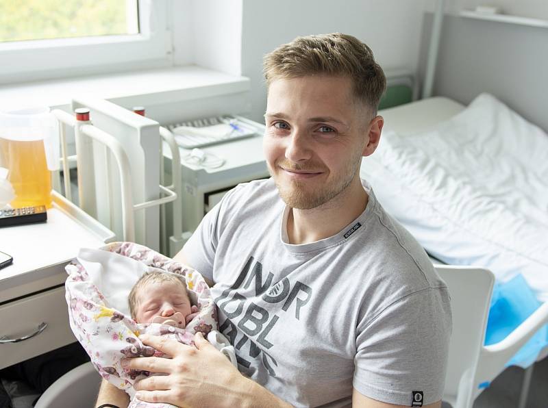 Sára Popková se narodila v nymburské porodnici 14. října v 8:44 hodin s váhou 2850 g a mírou 48 cm. Na prvorozenou holčičku se v Nymburce těšila maminka Tereza a tatínek Miloslav.