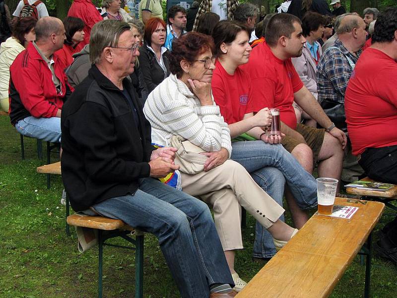 Hrabalovo Kersko na zahradě Lesního ateliéru Kuba