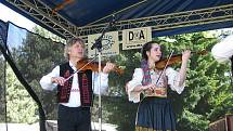 V Nymburce proběhl již 14. ročník na Nymbursku jediného folklorního festivalu svého druhu Polabská Vonička.