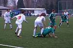 Z fotbalového utkání I.A třídy Bohemia Poděbrady - Pěčice (1:0)