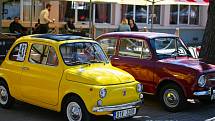 Na Poděbradské kolonádě se uskutečnilo již 23. setkání italských aut.