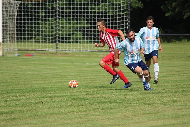 Z divizního fotbalového utkání Kutná Hora - Poříčany