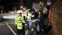 Policisté se v posledních týdnech zaměřují i na kontroly cyklistů.